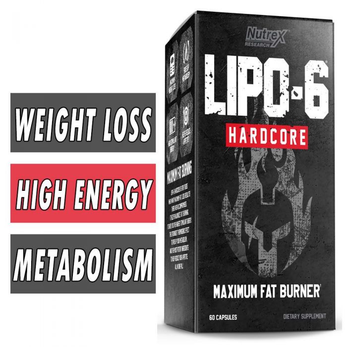 Nutrex Research Lipo Hardcore Fat Burner Counts Team Forever