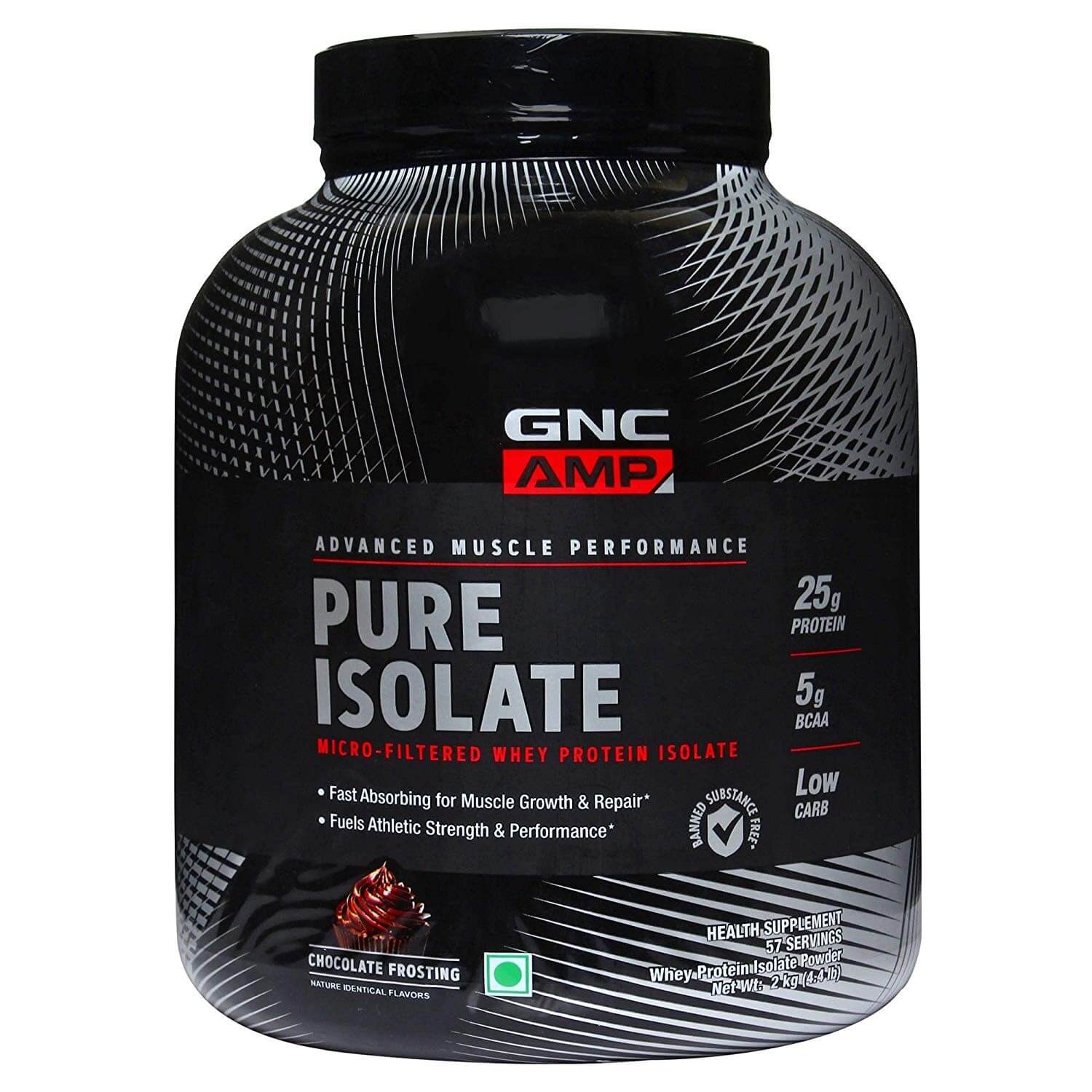GNC AMP Pure Isolate 4.4 lbs, 2 kg Team Forever