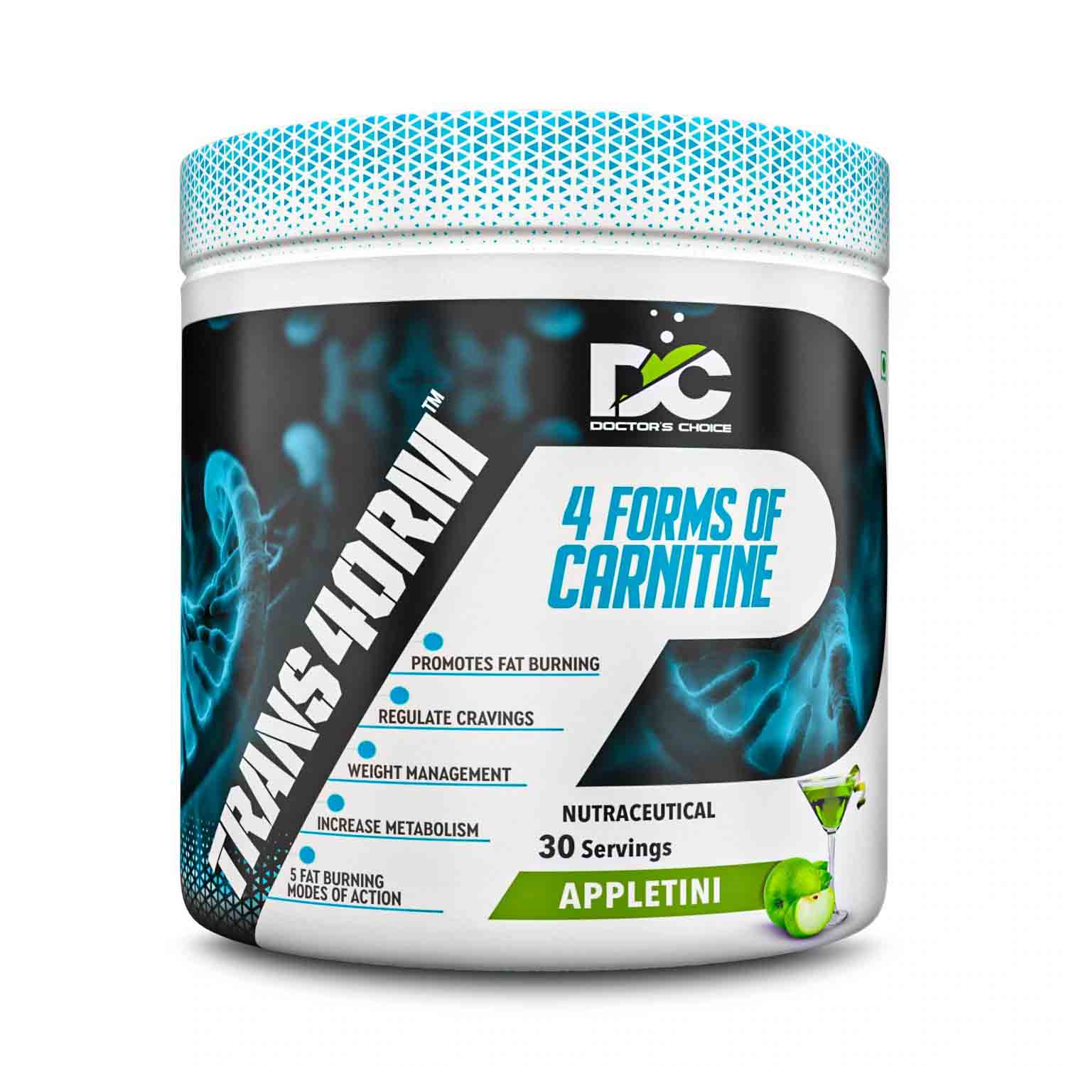 Doctor’s Choice Trans4orm 4 Forms Of CARNITINE Blend CLA Garcinia
